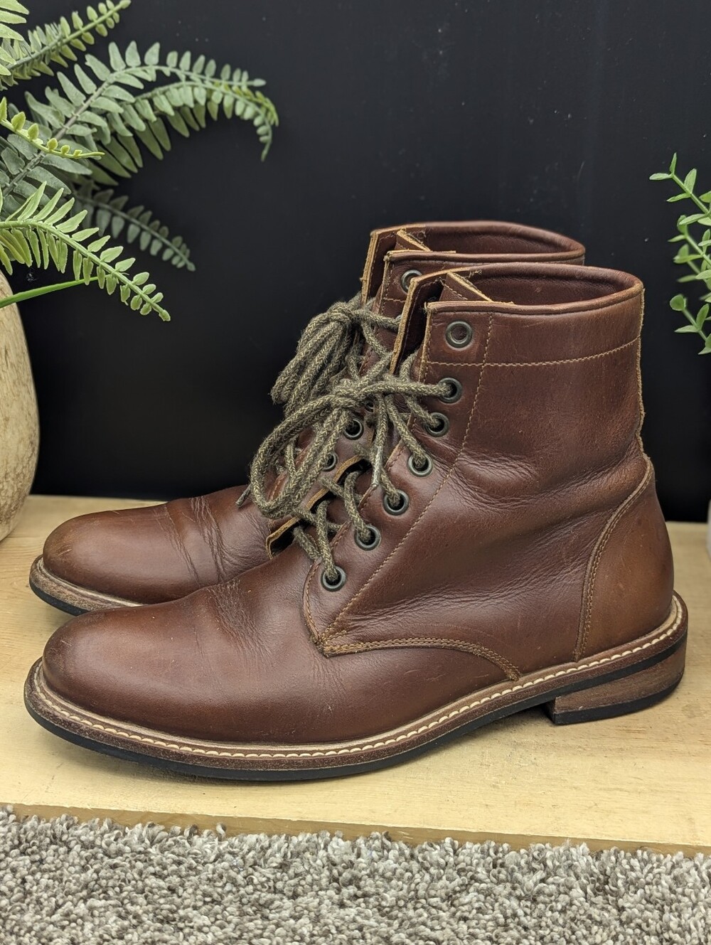 Nisolo Amalia All-Weather Women's Size 8 Leather Boots Casual Comfort